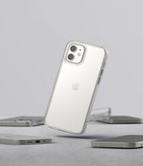 Противоударен Хибриден Калъф за iPhone 12 Mini, Ringke Fusion Matte Case, Прозрачен (7)