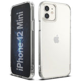 Противоударен Хибриден Калъф за iPhone 12 Mini, Ringke Fusion Matte Case, Прозрачен (2)