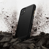 Противоударен Силиконов Калъф за iPhone 11, Ringke Onyx Case, Черен (2)