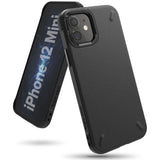Противоударен Силиконов Калъф за iPhone 12 Mini, Ringke Onyx Case, Черен