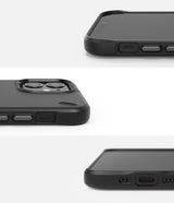 Противоударен Силиконов Калъф за iPhone 12 Mini, Ringke Onyx Case, Черен (4)