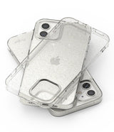 Противоударен Блестящ Калъф за iPhone 12 Mini, Ringke Air Glitter Case, Прозрачен (5)