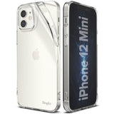 Противоударен Силиконов Калъф за iPhone 12 Mini, Ringke Air Case, Прозрачен (2)