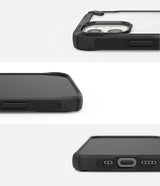 Противоударен Хибриден Калъф за iPhone 12 Mini, Ringke Fusion X Case, Черен (6)