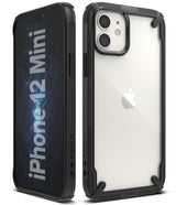 Противоударен Хибриден Калъф за iPhone 12 Mini, Ringke Fusion X Case, Черен (2)