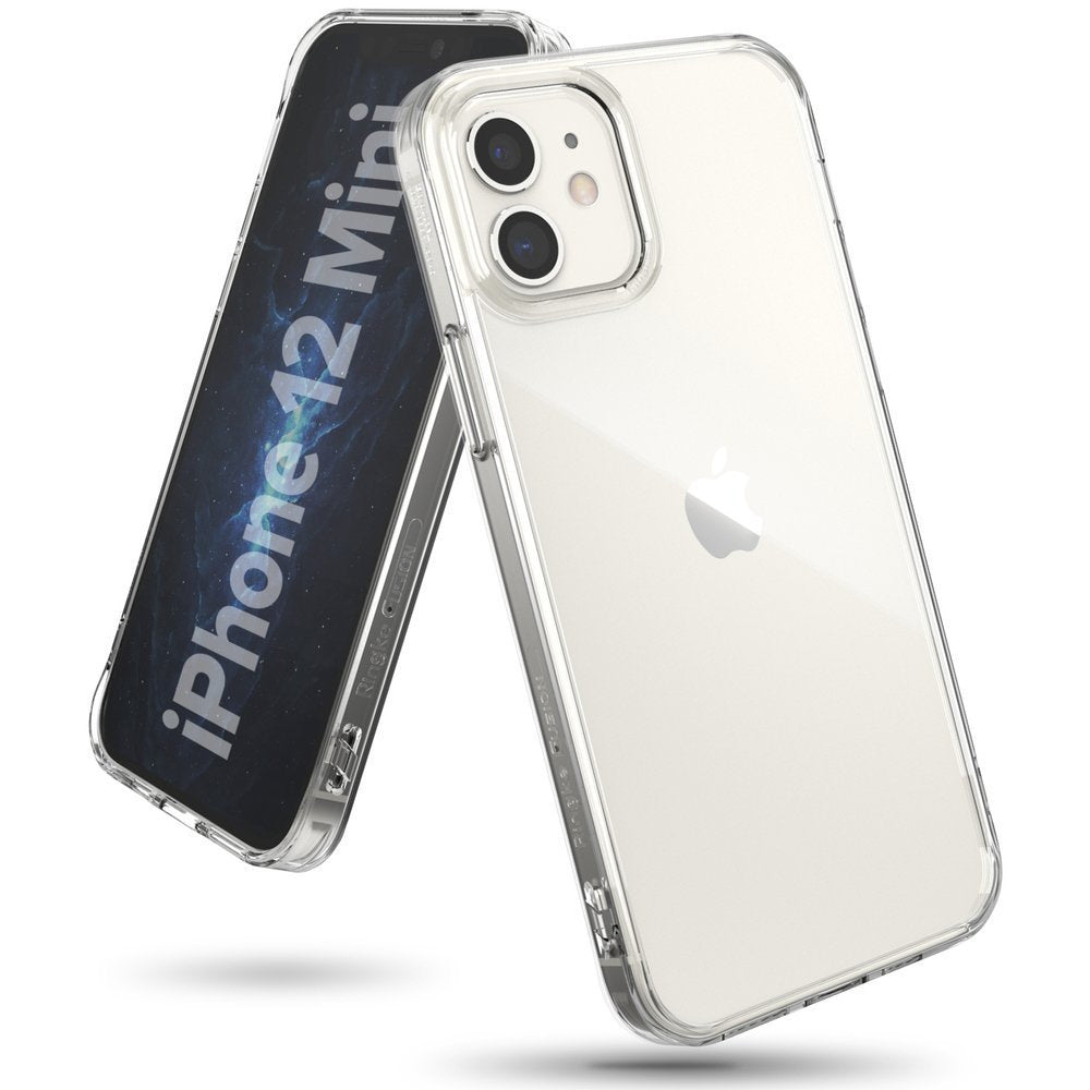 Противоударен Хибриден Калъф за iPhone 12 Mini, Ringke Fusion Case, Прозрачен (2)