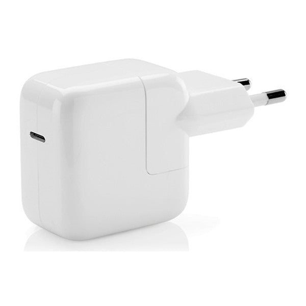 Оригинално Зарядно за MacBook, Apple 220v Charger USB-C A1882 30w, Бял (3)
