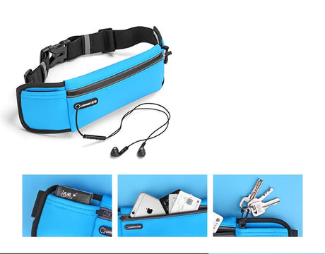 Спортен Калъф с Цип за Телефон, Ugreen Running Belt Case, Черен (8)