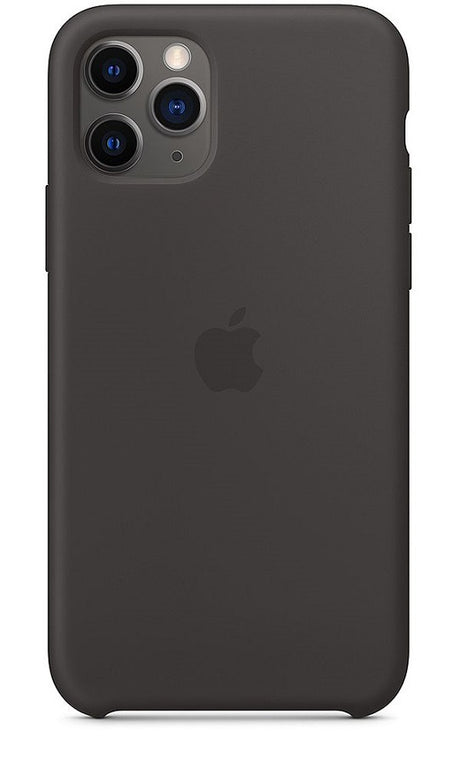 Оригинален Силиконов Калъф за Apple iPhone 11 Pro, Silicone Case MWYN2ZM/A, Черен (3)