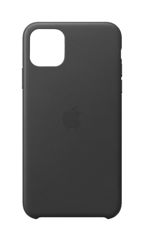Оригинален Кожен Калъф за Apple iPhone 11 Pro Max, Leather Case MX0E2ZM/A, Черен (4)