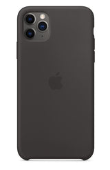 Оригинален Силиконов Калъф за Apple iPhone 11 Pro Max, Silicone Case MX002ZM/A, Черен (3)