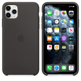 Оригинален Силиконов Калъф за Apple iPhone 11 Pro Max, Silicone Case MX002ZM/A, Черен
