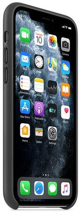 Оригинален Кожен Калъф за Apple iPhone 11 Pro, Leather Case MWYE2ZM/A, Черен (2)