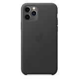 Оригинален Кожен Калъф за Apple iPhone 11 Pro, Leather Case MWYE2ZM/A, Черен (4)
