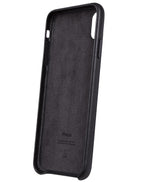 Оригинален Кожен Калъф за Apple iPhone XS Max, Leather Case MRWT2ZM/A, Черен (5)