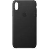 Оригинален Кожен Калъф за Apple iPhone XS Max, Leather Case MRWT2ZM/A, Черен (3)