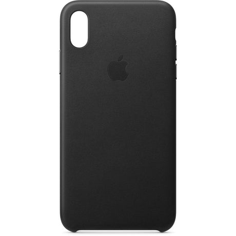 Оригинален Кожен Калъф за Apple iPhone XS Max, Leather Case MRWT2ZM/A, Черен (3)