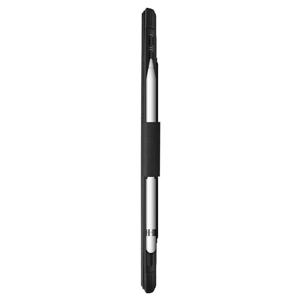 Противоударен Калъф за iPad 9/ 8/ 7 10.2", Spigen Rugged Armor Pro Case, Черен (7)