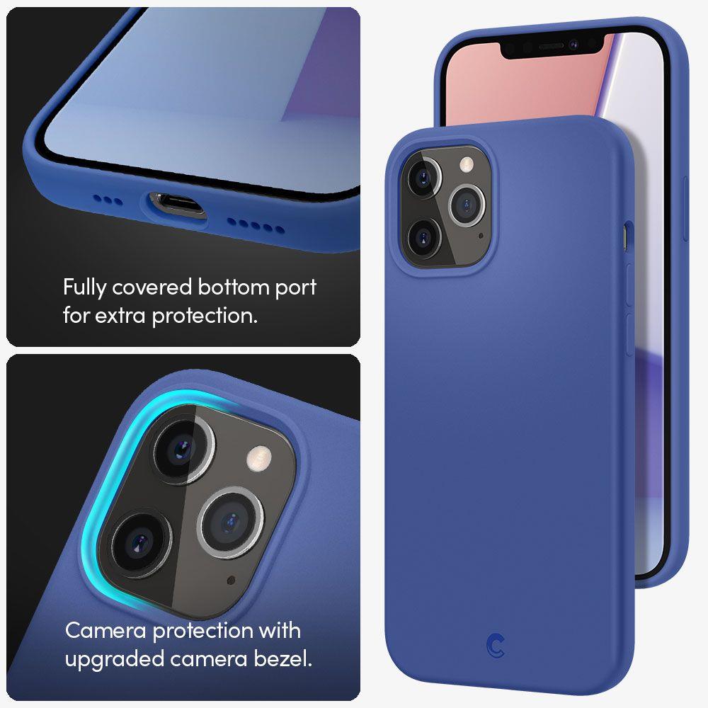 Силиконов Калъф за iPhone 12 Pro Max, Spigen Ciel by Cyrill Silicone Case, Син (6)
