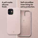 Силиконов Калъф за iPhone 12 Mini, Spigen Ciel by Cyrill Silicone Case, Розов (4)