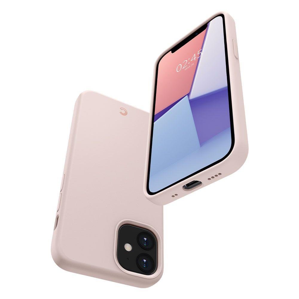 Силиконов Калъф за iPhone 12 Mini, Spigen Ciel by Cyrill Silicone Case, Розов (6)