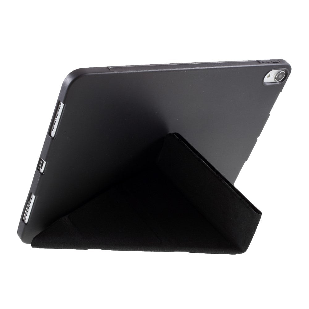Калъф за iPad Air 11" 2026-2020, Smart Leather Case, Черен (5)