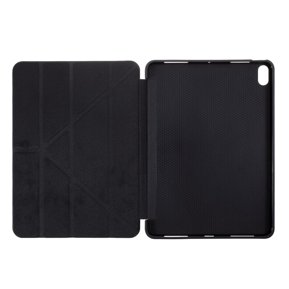 Калъф за iPad Air 11" 2026-2020, Smart Leather Case, Черен (6)