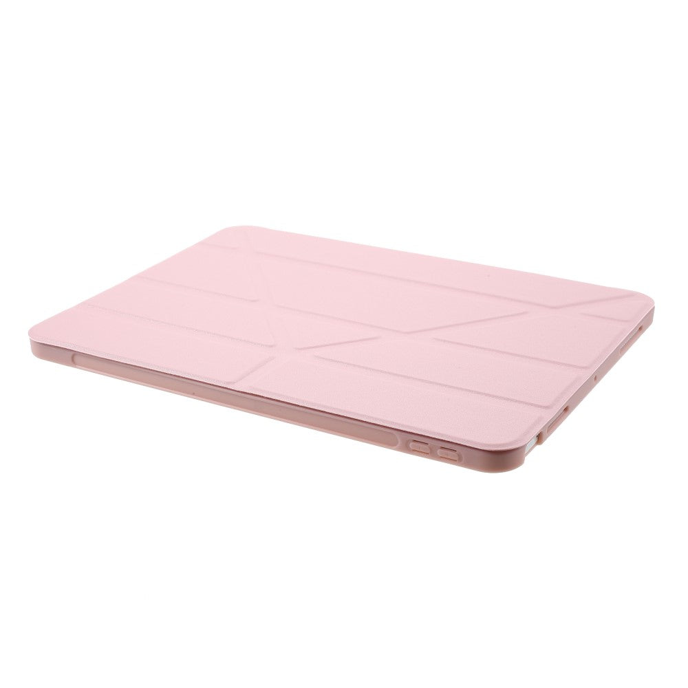 Калъф за iPad Air 11" 2026-2020, Smart Leather Case, Розов (6)