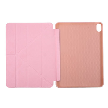 Калъф за iPad Air 11" 2026-2020, Smart Leather Case, Розов (4)