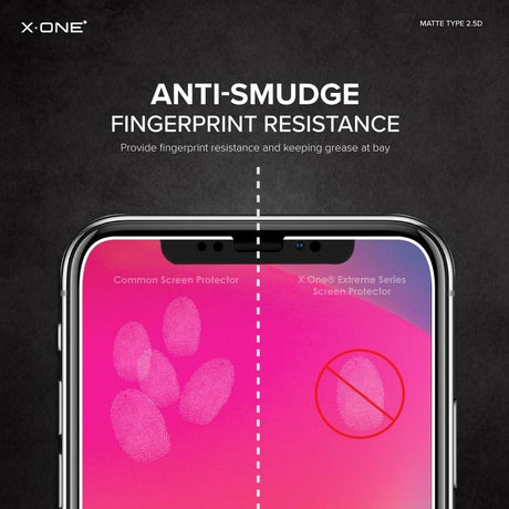 Матиран Стъклен Протектор за iPhone 12 Pro Max, X-one Mat 5D Glass, Прозрачен (2)
