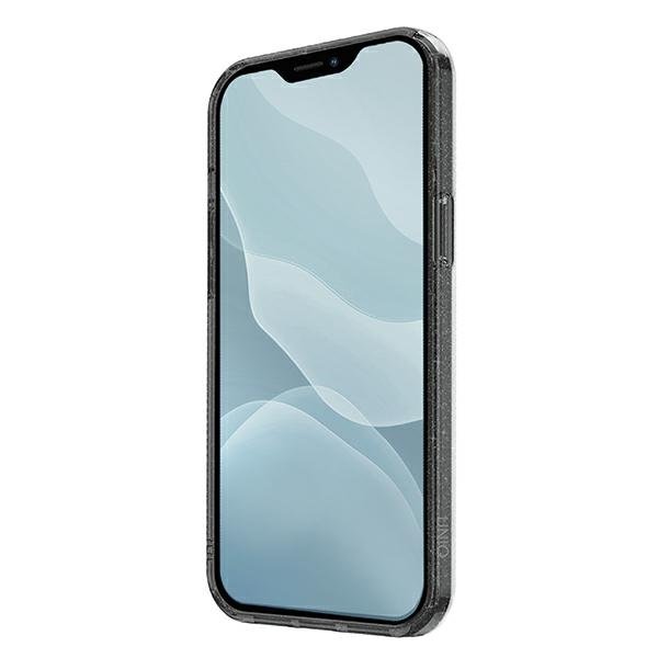 Блестящ Калъф за iPhone 12/Pro, Uniq LifePro Tinsel Case, Черен (2)
