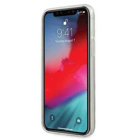 Луксозен Калъф за iPhone 12/Pro, Guess Gradient Case, Черен (2)