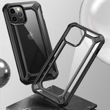 Противоударен Хибриден Калъф за iPhone 12/Pro, Supcase Exo Pro, Черен (3)