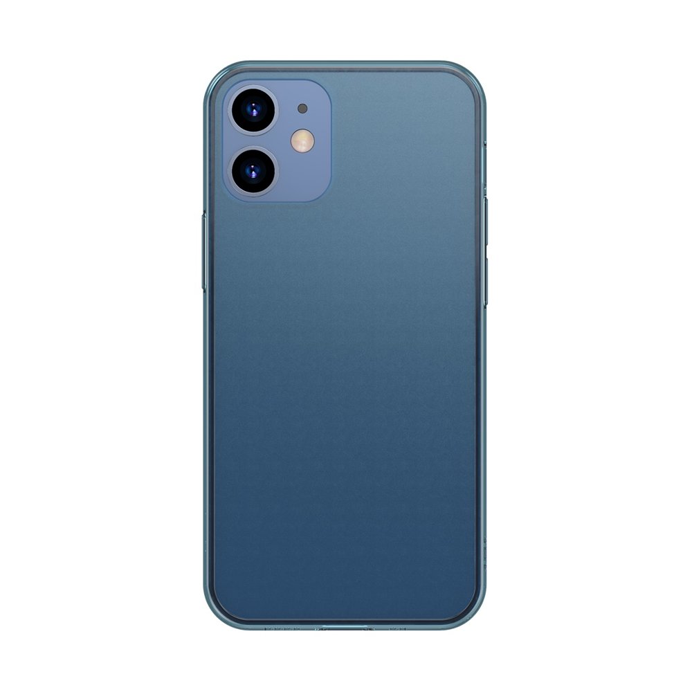 Матов Хибриден Калъф за iPhone 12 Pro Max, Baseus Frosted Case, Син (2)