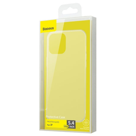Матов Хибриден Калъф за iPhone 12 Mini, Baseus Frosted Case, Прозрачен (6)