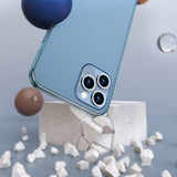 Матов Хибриден Калъф за iPhone 12 Mini, Baseus Frosted Case, Син (5)