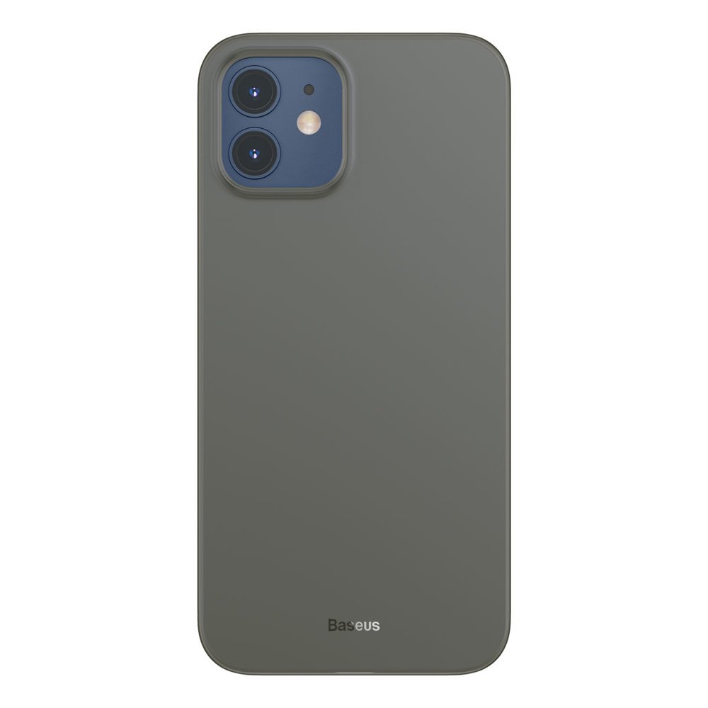 Тънък Калъф за iPhone 12 Mini, Baseus Wing Case, Черен