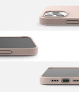 Противоударен Силиконов Калъф за iPhone 12 Pro Max, Ringke Air S Case, Розов (3)