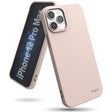 Противоударен Силиконов Калъф за iPhone 12 Pro Max, Ringke Air S Case, Розов