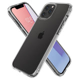 Противоударен Хибриден Калъф за iPhone 12 Pro Max, Spigen Ultra Hybrid Case, Прозрачен (2)