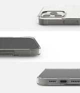 Противоударен Блестящ Калъф за iPhone 12/Pro, Ringke Air Glitter Case, Прозрачен (5)