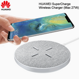 Безжично Зарядно за Huawei P40 Pro, Mate 30 Pro 27w AP61, Сив