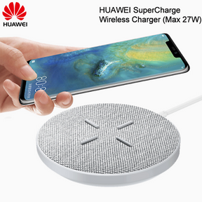 Безжично Зарядно за Huawei P40 Pro, Mate 30 Pro 27w AP61, Сив