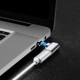 Магнитен Преход/Адаптер за Зареждане на MacBook, Baseus Mini USB-C, Черен (2)