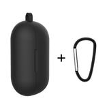 Калъф за Слушалки за Xiaomi Haylou GT1 Case & Carabiner, Черен