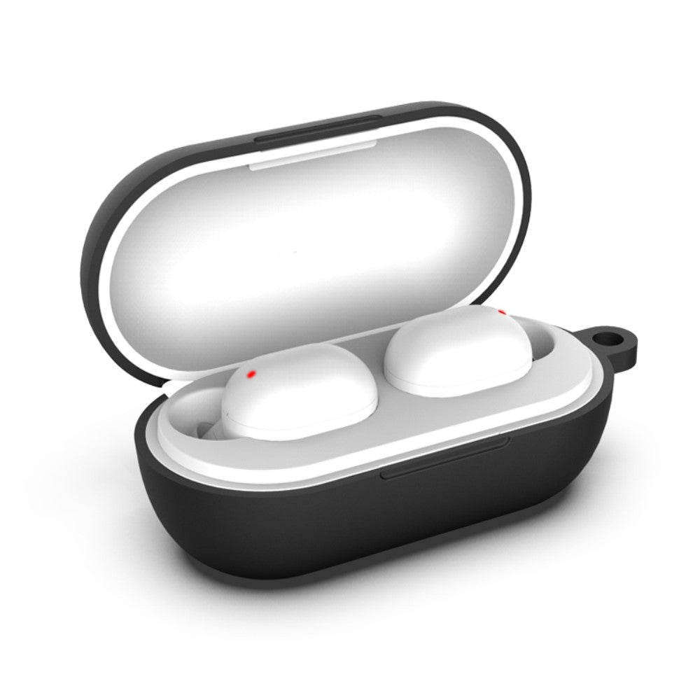 Калъф за Слушалки за Xiaomi Haylou GT1 Case & Carabiner, Черен (2)