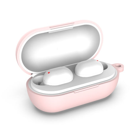 Калъф за Слушалки за Xiaomi Haylou GT1 Case & Carabiner, Розов (2)
