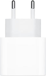Оригинално Зарядно за iPhone USB-C, Apple 220v PD 20w MHJE3, Бял (4)