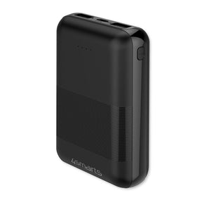 Външна Батерия с USB-C, 4Smarts Power Bank Volthub Go2 10000mAh, Черен