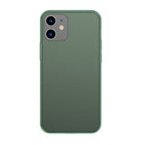 Матов Хибриден Калъф за iPhone 12/Pro, Baseus Frosted Case, Зелен